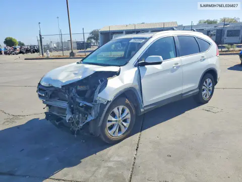 5J6RM3H76EL026827 — 2014 Honda CR-V, Передняя часть, фото до ремонта