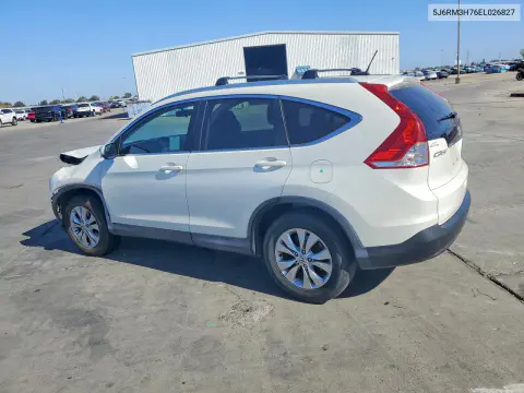 2014 Honda Cr-V Exl VIN 5J6RM3H76EL026827 фото 2