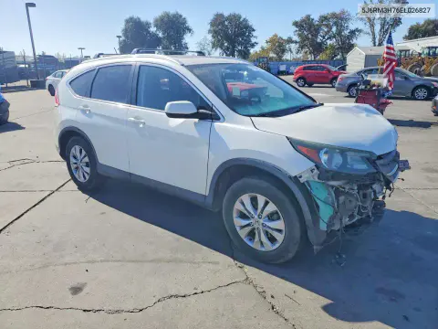 2014 Honda Cr-V Exl VIN 5J6RM3H76EL026827 фото 4