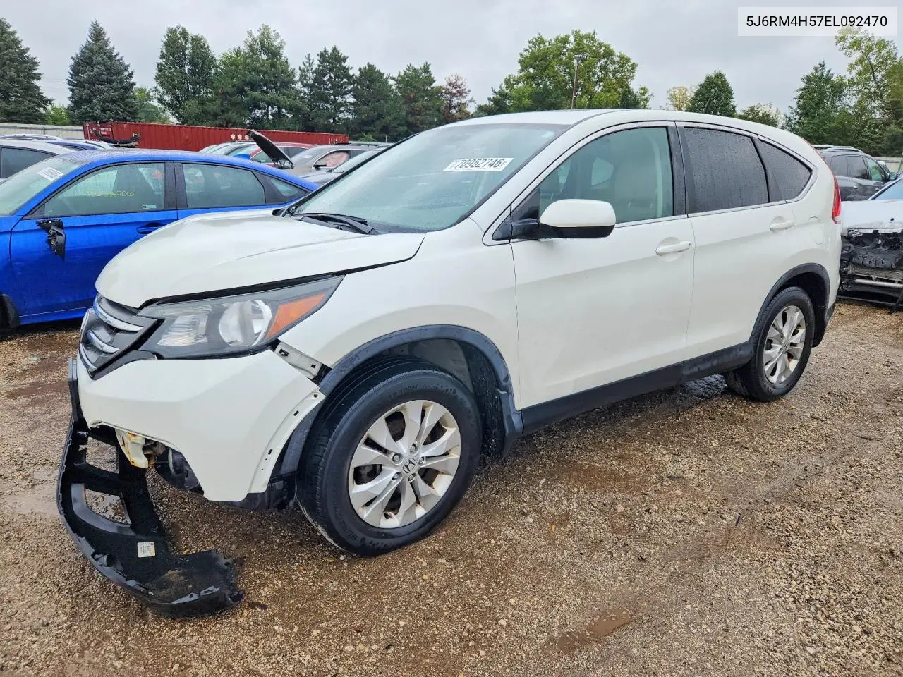 2014 Honda Cr-V Ex VIN 5J6RM4H57EL092470 фото 1