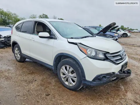 2014 Honda Cr-V Ex VIN 5J6RM4H57EL092470 фото 4