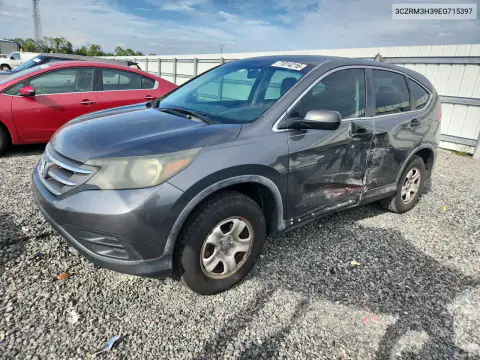 3CZRM3H39EG715397 — 2014 Honda CR-V, Сторона, фото до ремонта