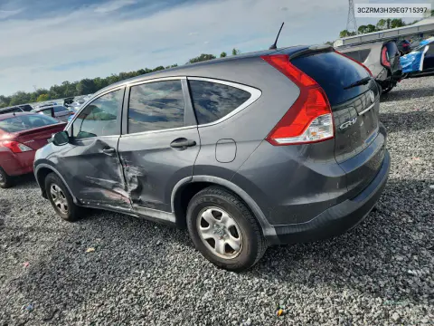 2014 Honda Cr-V Lx VIN 3CZRM3H39EG715397 фото 2