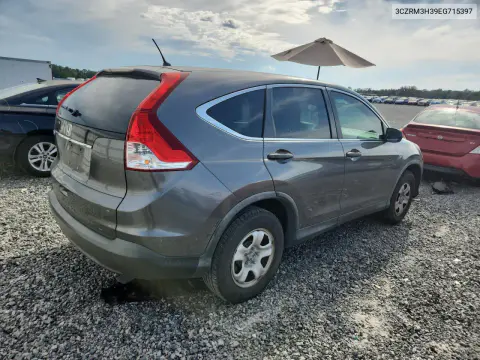 2014 Honda Cr-V Lx VIN 3CZRM3H39EG715397 фото 3