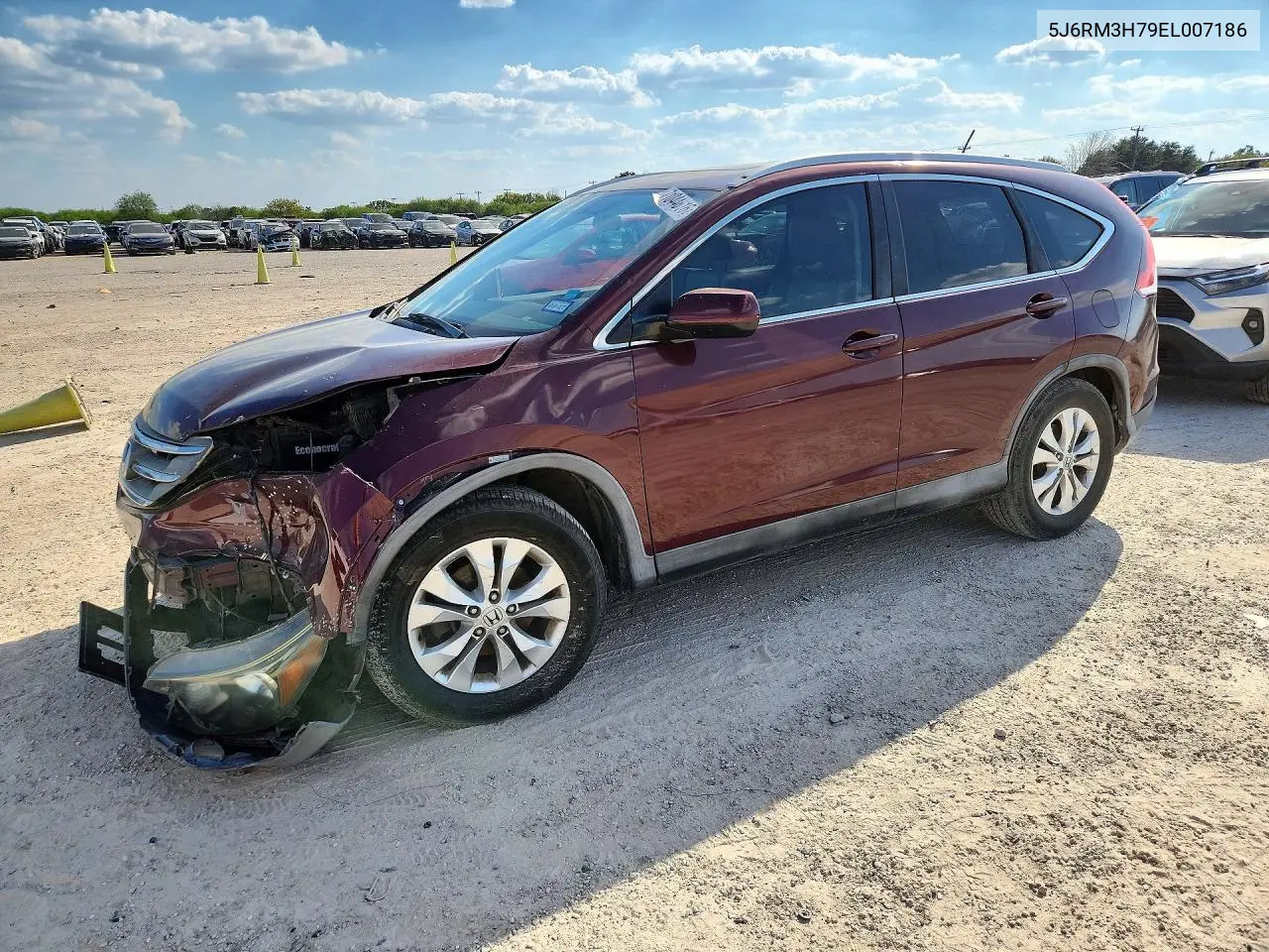 2014 Honda Cr-V Exl VIN 5J6RM3H79EL007186 фото 1