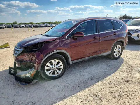 5J6RM3H79EL007186 — 2014 Honda CR-V, Передняя часть, фото до ремонта