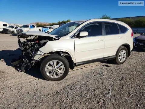5J6RM4H75EL114175 — 2014 Honda CR-V, Передняя часть, фото до ремонта