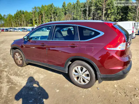 2014 Honda Cr-V Exl VIN 5J6RM3H7XEL042478 фото 2