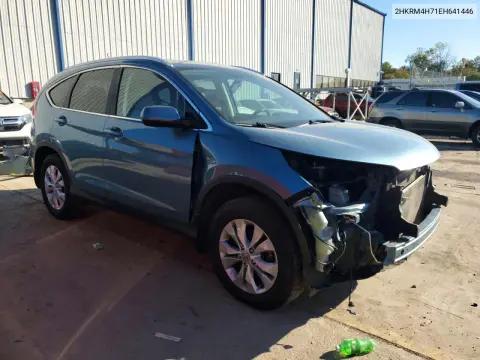2014 Honda Cr-V Exl VIN 2HKRM4H71EH641446 фото 4