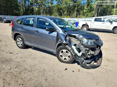 2014 Honda Cr-V Lx VIN 5J6RM3H36EL000709 фото 4