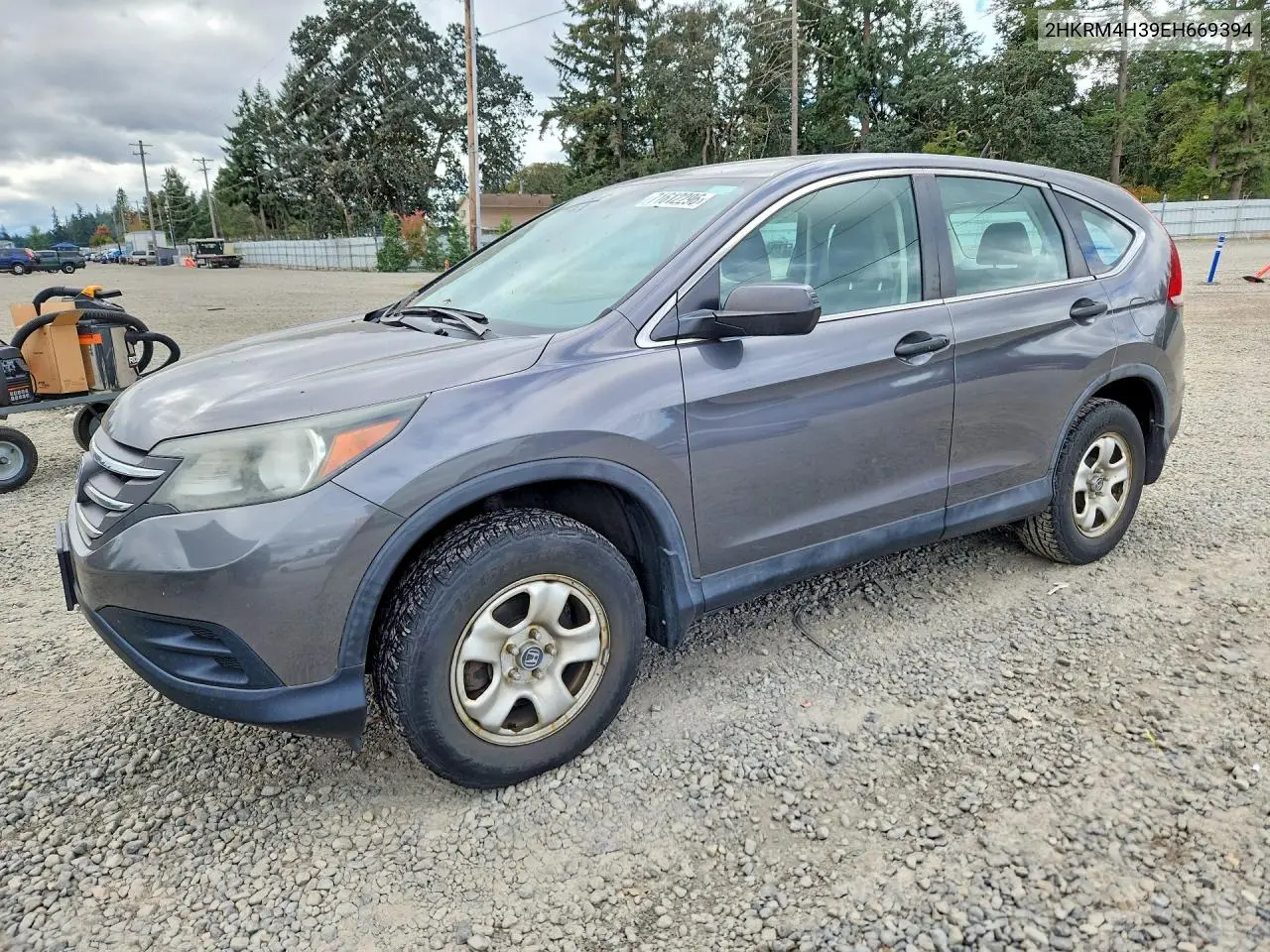 2014 Honda Cr-V Lx VIN 2HKRM4H39EH669394 фото 1