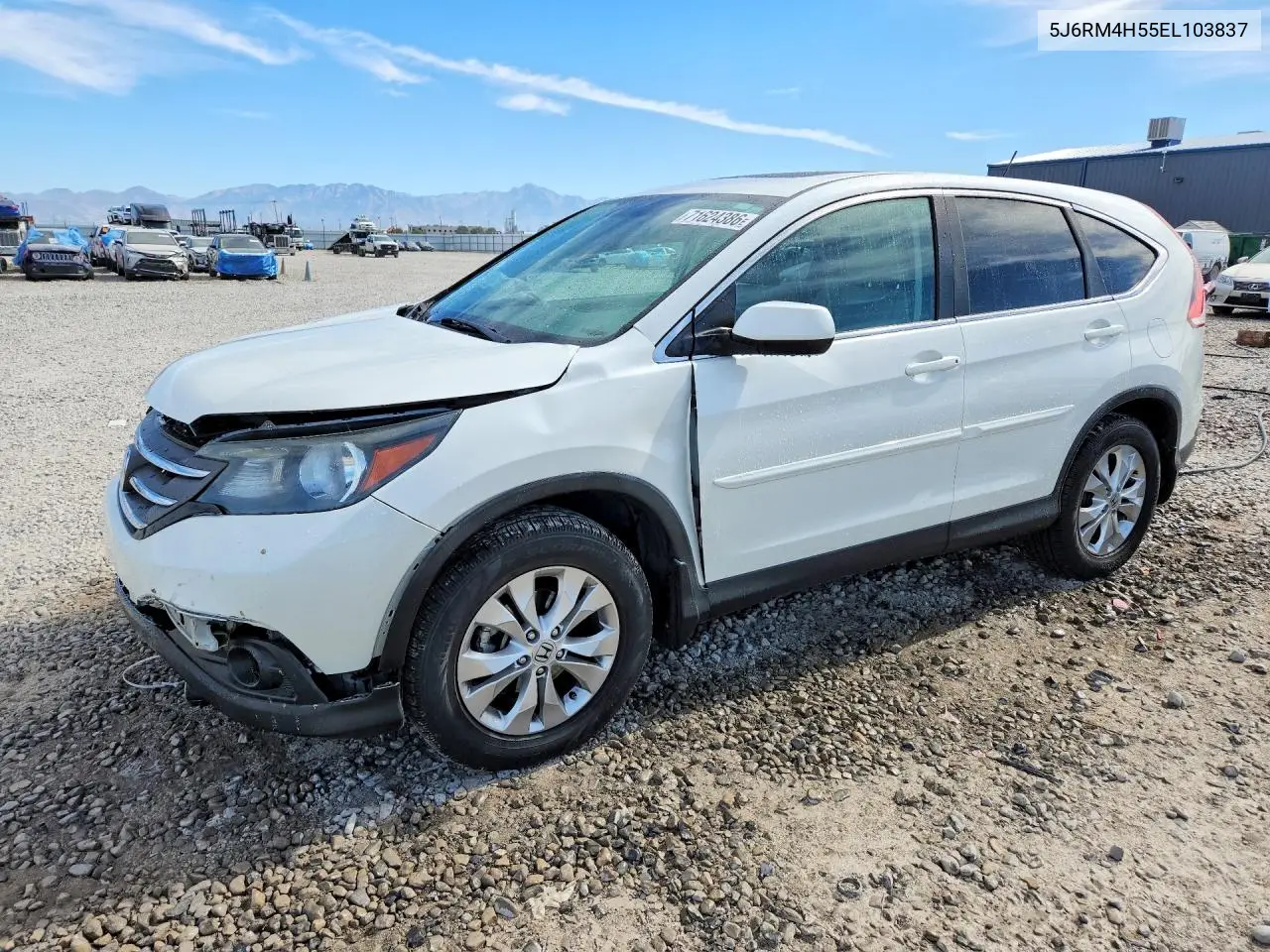 2014 Honda Cr-V Ex VIN 5J6RM4H55EL103837 фото 1