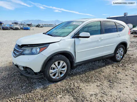5J6RM4H55EL103837 — 2014 Honda CR-V, Передняя часть, фото до ремонта