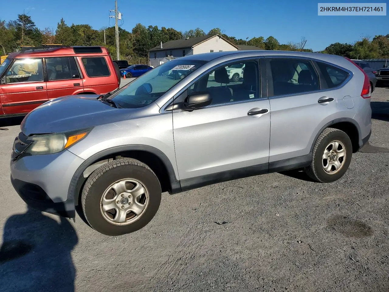 2014 Honda Cr-V Lx VIN 2HKRM4H37EH721461 фото 1