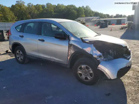 2014 Honda Cr-V Lx VIN 2HKRM4H37EH721461 фото 4