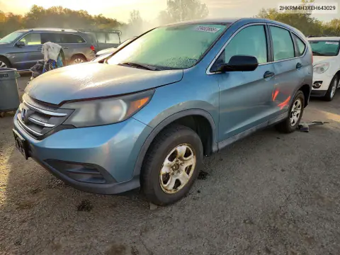 2HKRM4H3XEH643029 — 2014 Honda CR-V, Мелкие вмятины и царапины, фото до ремонта