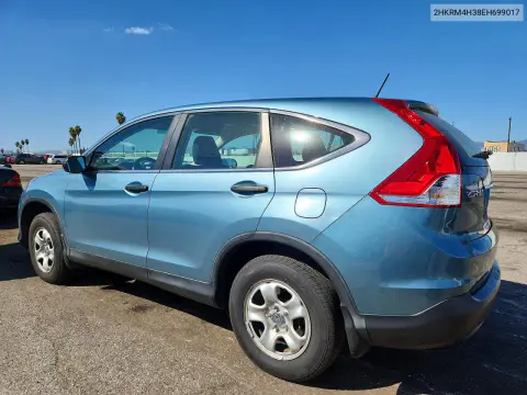2014 Honda Cr-V Lx VIN 2HKRM4H38EH699017 фото 2