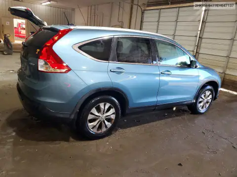 2HKRM4H77EH647137 — 2014 Honda CR-V, фото 3 с аукциона Copart, Сторона