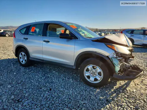 2014 Honda Cr-V Lx VIN 3CZRM3H30EG717328 фото 4