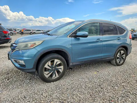 5J6RM4H9XFL109315 — 2015 Honda CR-V, Задняя часть (Rear End), фото до ремонта
