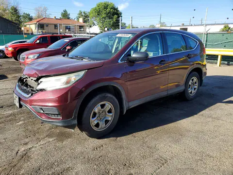 5J6RM4H33FL075097 — 2015 Honda CR-V, Передняя часть (Front End), фото до ремонта
