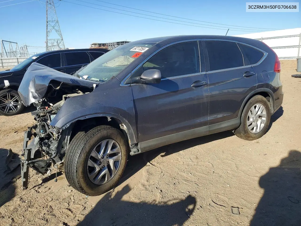 2015 Honda Cr-V Ex VIN 3CZRM3H50FG706638 фото 1