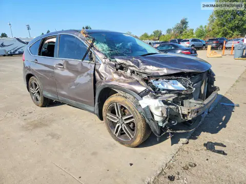 2015 Honda Cr-V Ex VIN 2HKRM4H57FH701861 фото 4