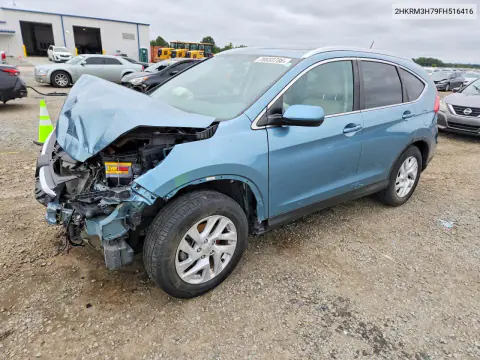 2HKRM3H79FH516416 — 2015 Honda CR-V, Передняя часть, фото до ремонта