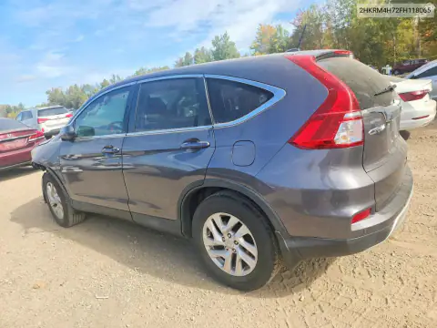 2HKRM4H72FH118065 — 2015 Honda CR-V, фото 2 с аукциона Copart, Передняя часть