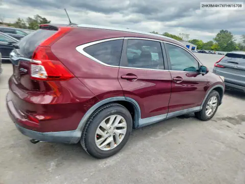 2015 Honda Cr-V Exl VIN 2HKRM4H7XFH616708 фото 3