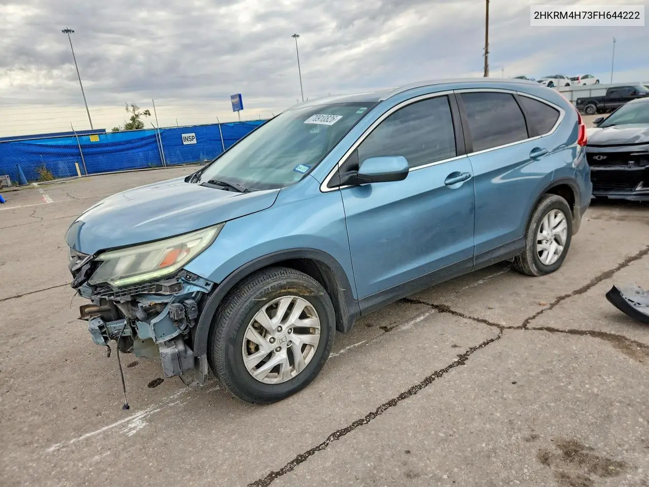 2015 Honda Cr-V Exl VIN 2HKRM4H73FH644222 фото 1