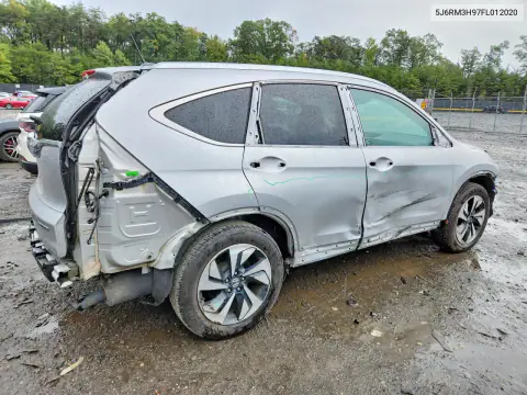 2015 Honda Cr-V Touring VIN 5J6RM3H97FL012020 фото 3