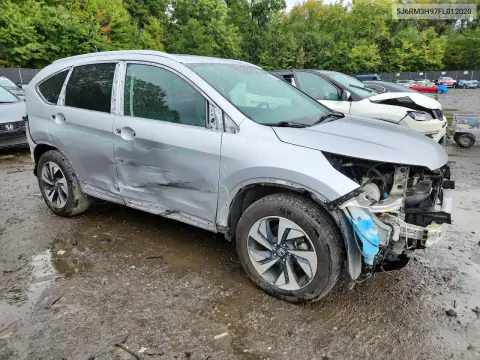 2015 Honda Cr-V Touring VIN 5J6RM3H97FL012020 фото 4