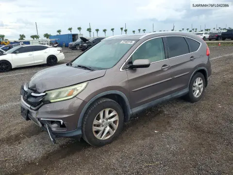5J6RM4H76FL042386 — 2015 Honda CR-V, Передняя часть, фото до ремонта