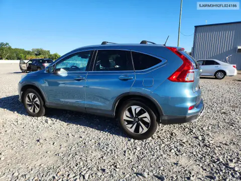 2015 Honda Cr-V Touring VIN 5J6RM3H92FL024186 фото 2