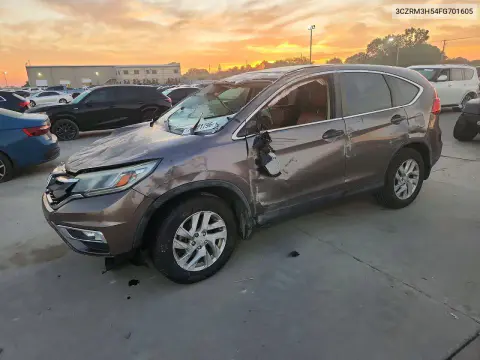 3CZRM3H54FG701605 — 2015 Honda CR-V, Передняя часть, фото до ремонта