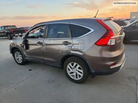 2015 Honda Cr-V Ex VIN 3CZRM3H54FG701605 фото 2