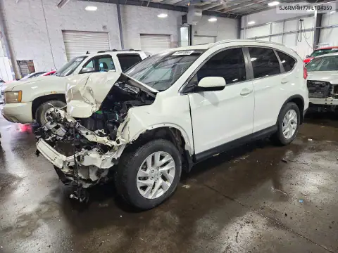 5J6RM4H77FL104359 — 2015 Honda CR-V, Передняя часть, фото до ремонта