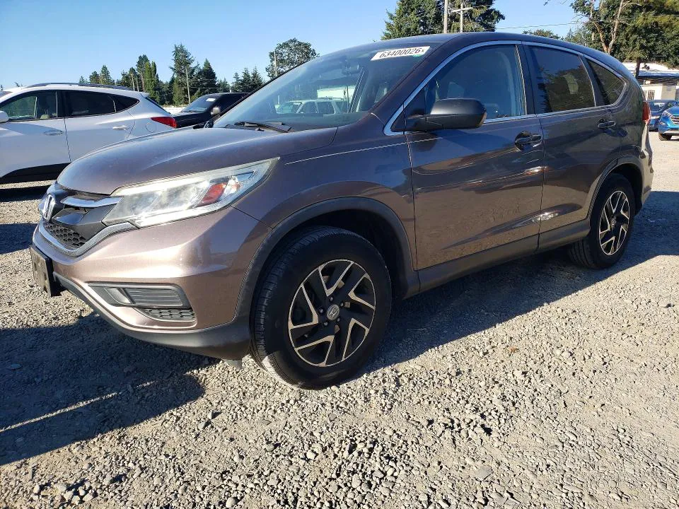2016 Honda CR-V VIN 2HKRM4H45GH639806 фото 1
