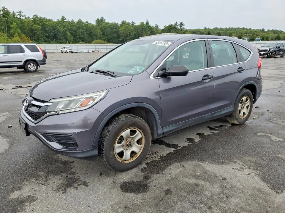 2016 HONDA CR-V VIN 5J6RM4H37GL077128 фото 1