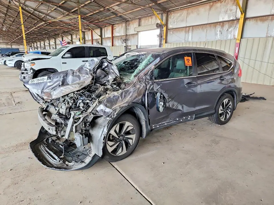 5J6RM4H9XGL009376 Honda CR-V 2016 — повреждение Передняя часть, фото до ремонта