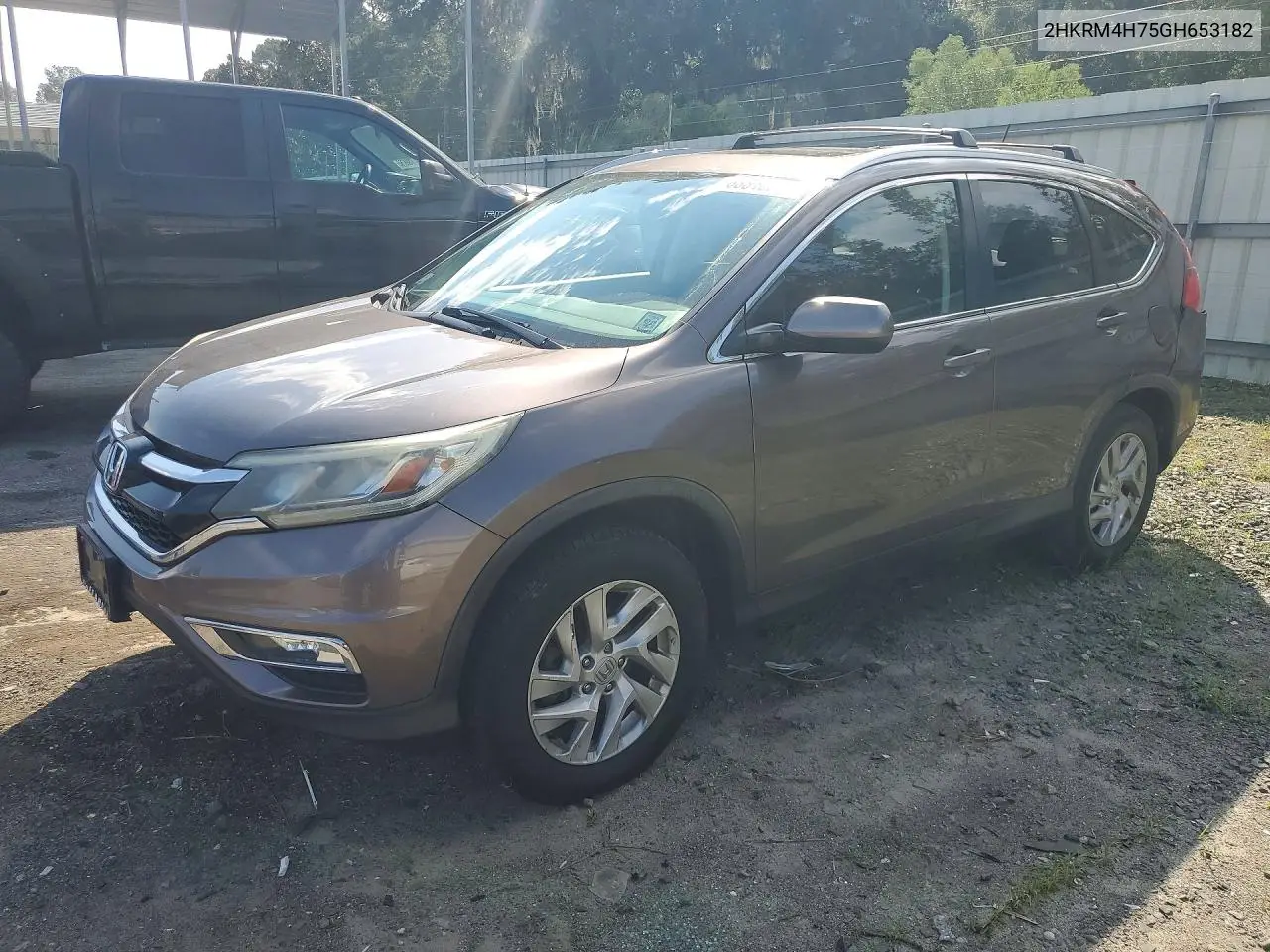 2016 Honda Cr-V Exl VIN 2HKRM4H75GH653182 фото 1