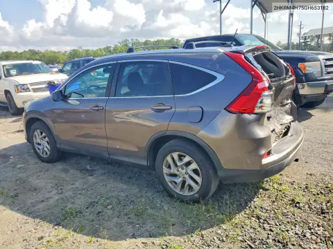 2016 Honda Cr-V Exl VIN 2HKRM4H75GH653182 фото 2