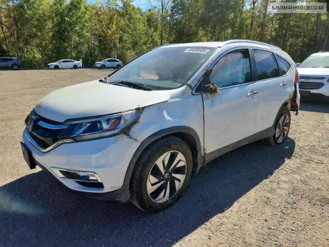 5J6RM4H95GL803248 — 2016 Honda CR-V, Задняя часть, фото до ремонта
