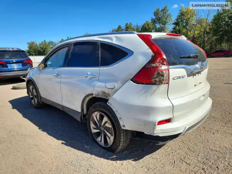 2016 Honda Cr-V Touring VIN 5J6RM4H95GL803248 фото 2
