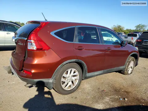 2016 Honda Cr-V Ex VIN 2HKRM4H52GH655888 фото 3
