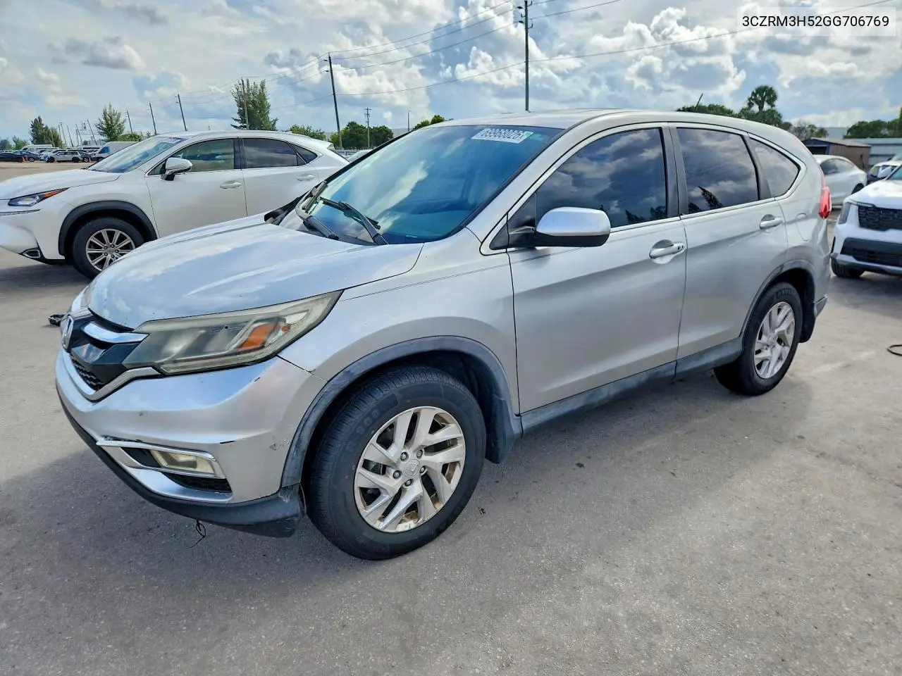 2016 Honda Cr-V Ex VIN 3CZRM3H52GG706769 фото 1
