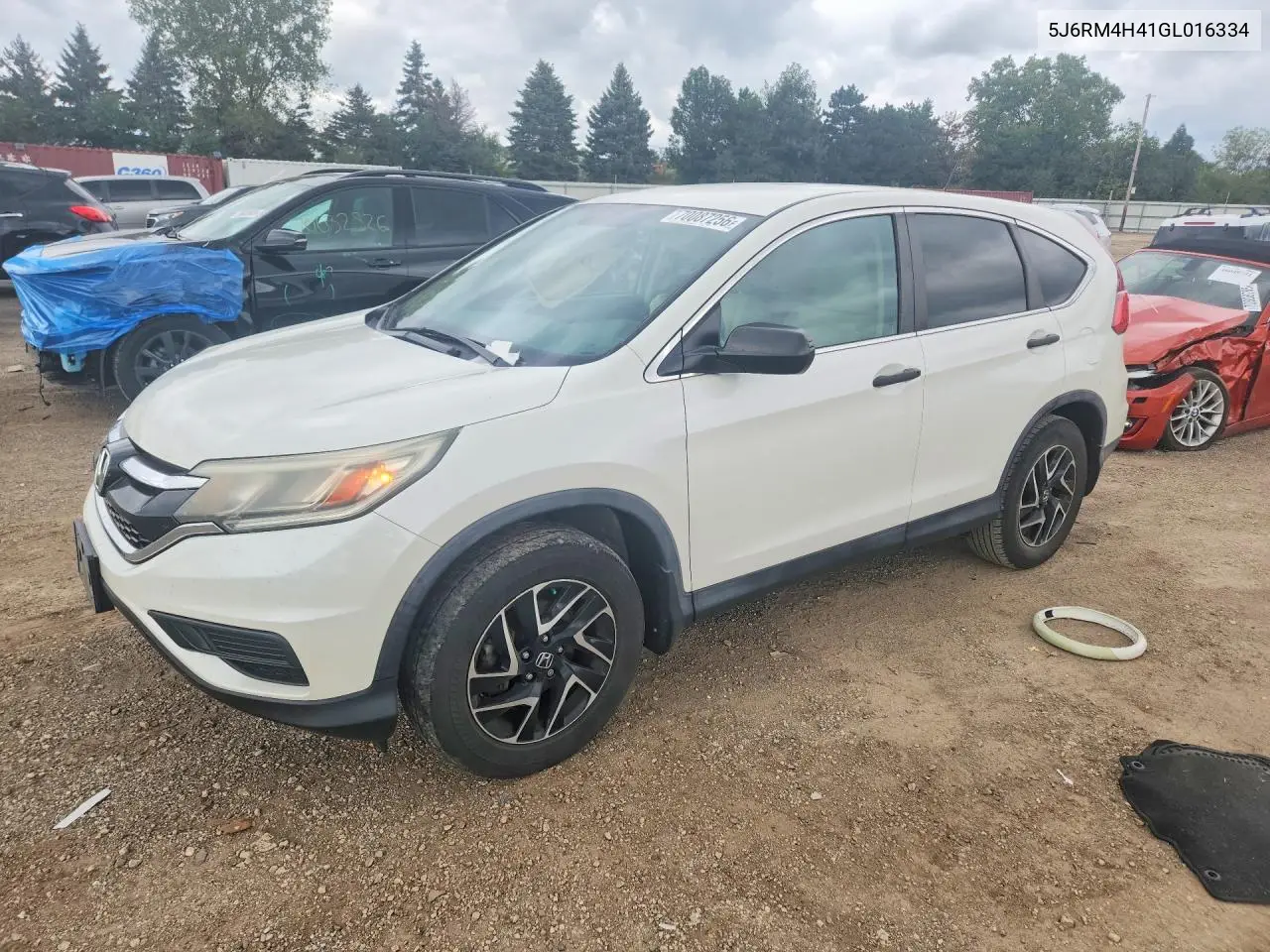 2016 Honda Cr-V Se VIN 5J6RM4H41GL016334 фото 1