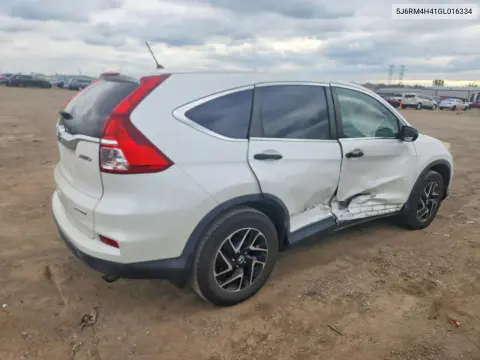 2016 Honda Cr-V Se VIN 5J6RM4H41GL016334 фото 3