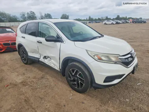 2016 Honda Cr-V Se VIN 5J6RM4H41GL016334 фото 4